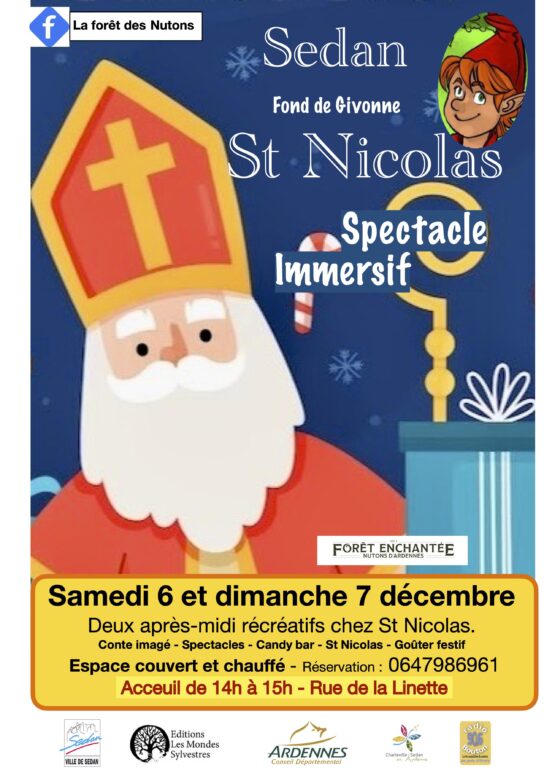Affiche pour les 6 et 7 décembre avec les noutons