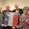 Un drapeau de la Libération datant de 1944 offert à la Ville de Rethel par les anciens combattants.