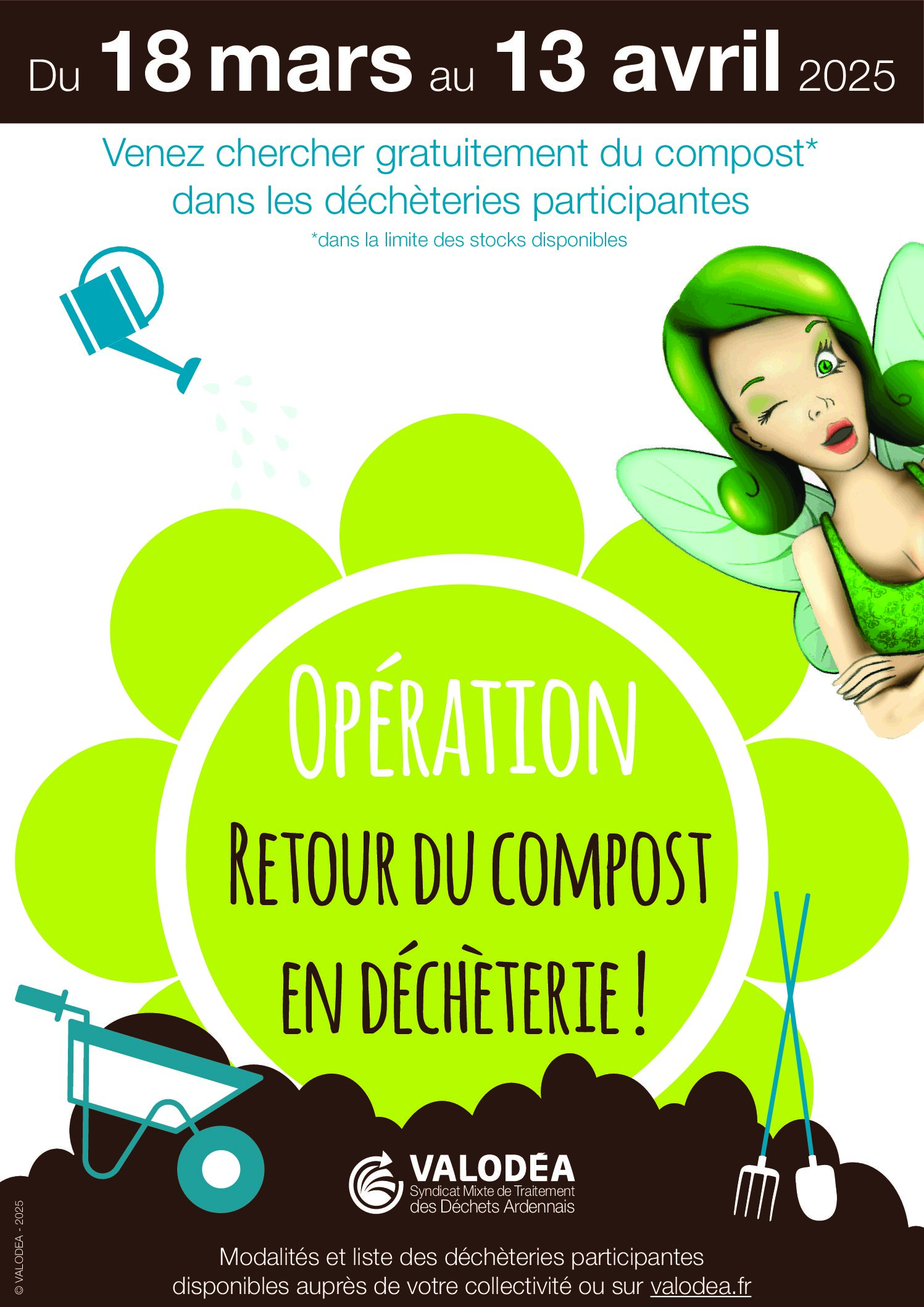 19ème édition de l’opération compost en déchetterie !