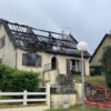 Incendie à La Grandville : une maison détruite, un chat disparu