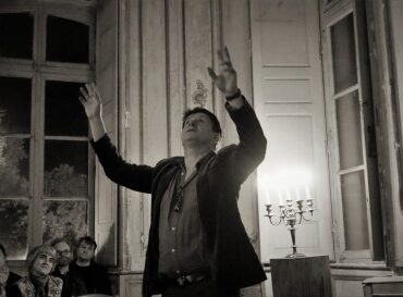 Image de l'interprète dans le rôle de Jean _ pièce "Cher Jean"