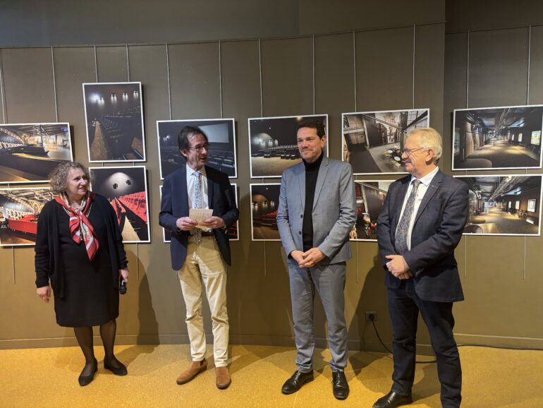 Photo de Monsieur et Madame Thierriot accompagné de Boris Ravignon et Didier Herbillon 