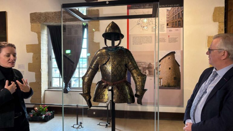 Photo de Monsieur Herbillon et de Karine loison