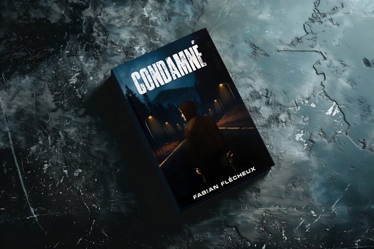 Couverture du livre Condamné de l'ardennais Fabien Flécheux