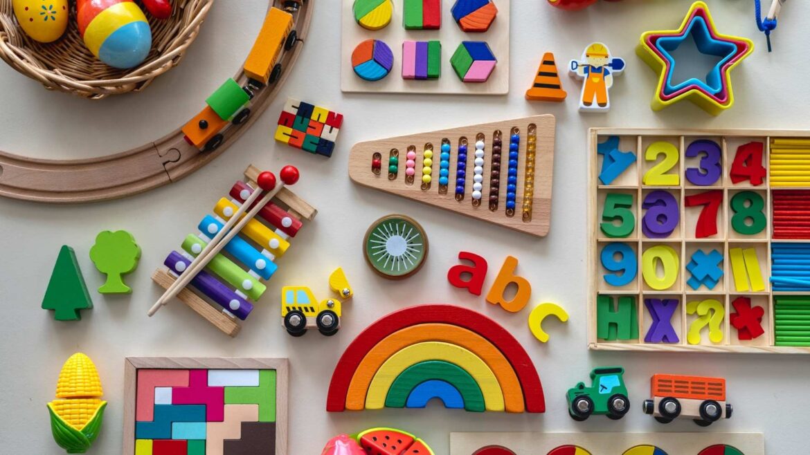 Image de jouets colorés
