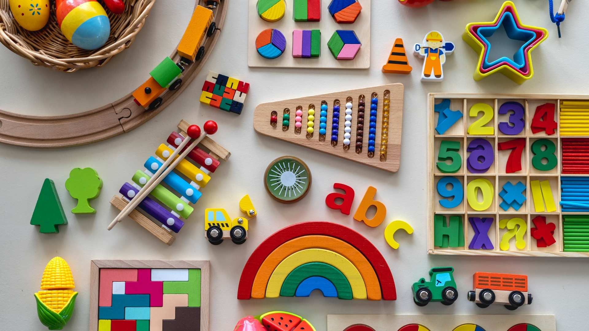Image de jouets colorés