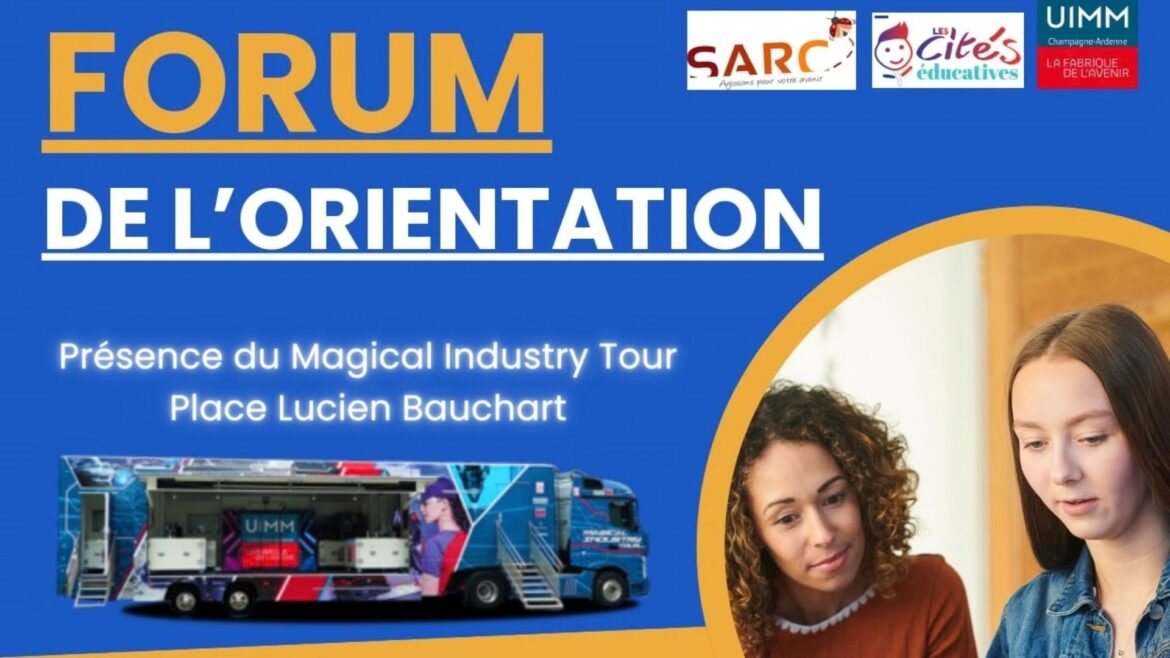 Forum de l'orientation à la ronde de couture du 16 au 19 mars