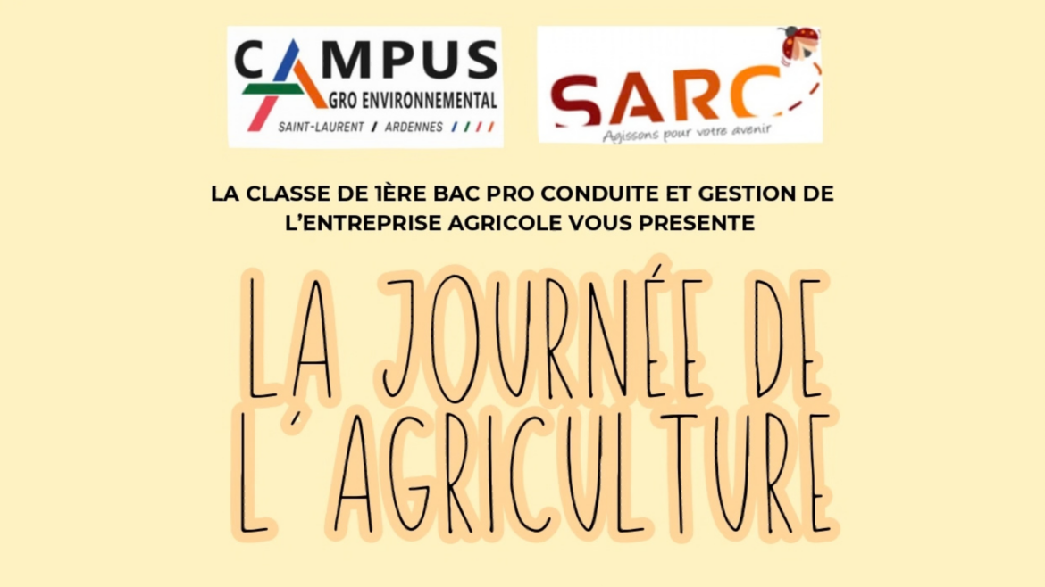Bannière sur la journée de l'agriculture