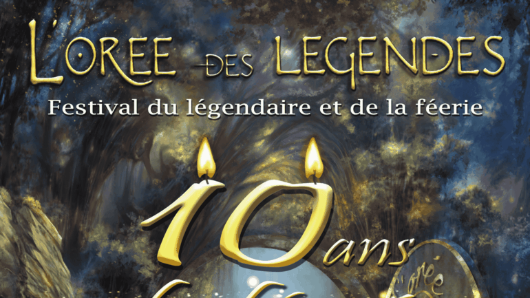 Bannière pour les 10ans de L'Orée des Légendes