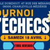 Des étudiants du GACO organisent le Tournoi d&rsquo;échecs des Ardennes Salle Dubedout le 18 avril