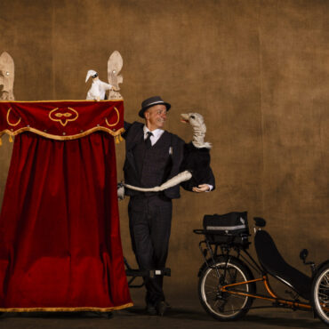Photo du marionnettiste Philippe Saumont