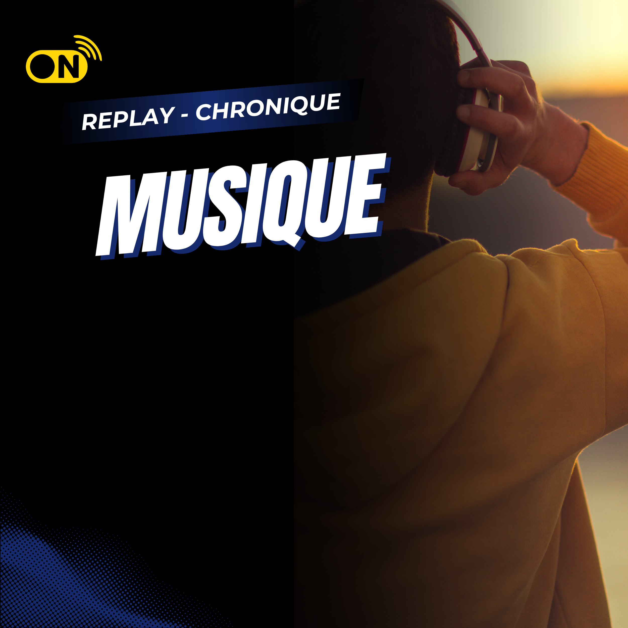 Visuel replay de la chronique "musique"